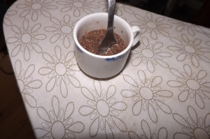 Chocolate chia pudding